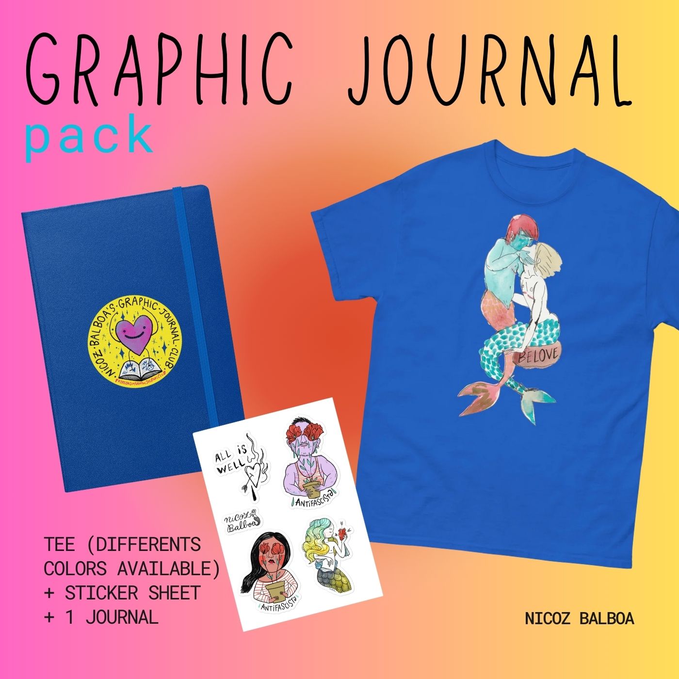 Graphic Journal Pack